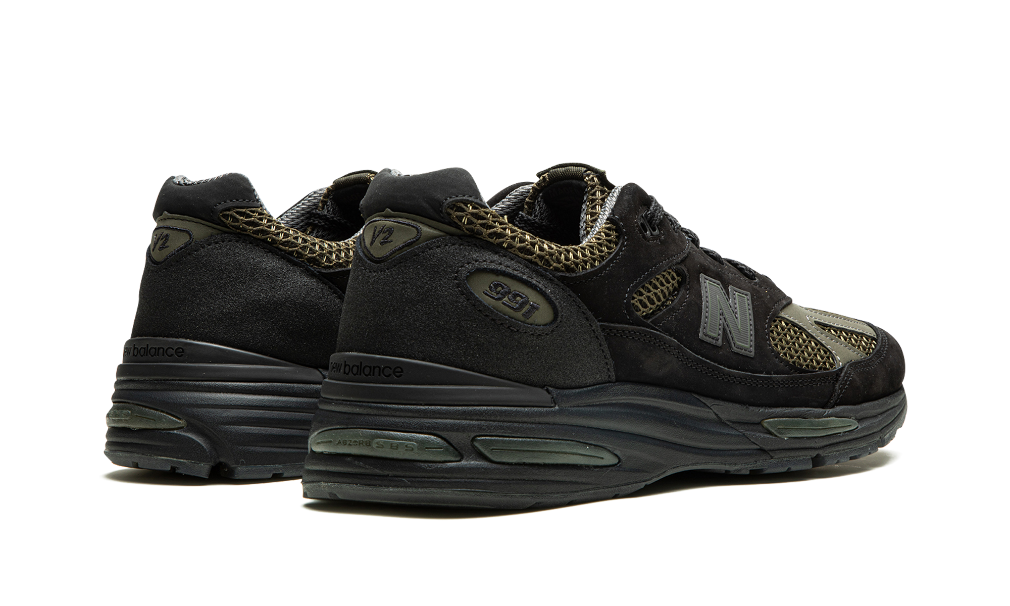 New Balance 991v2 x Stone Island Black - Made in UK 4