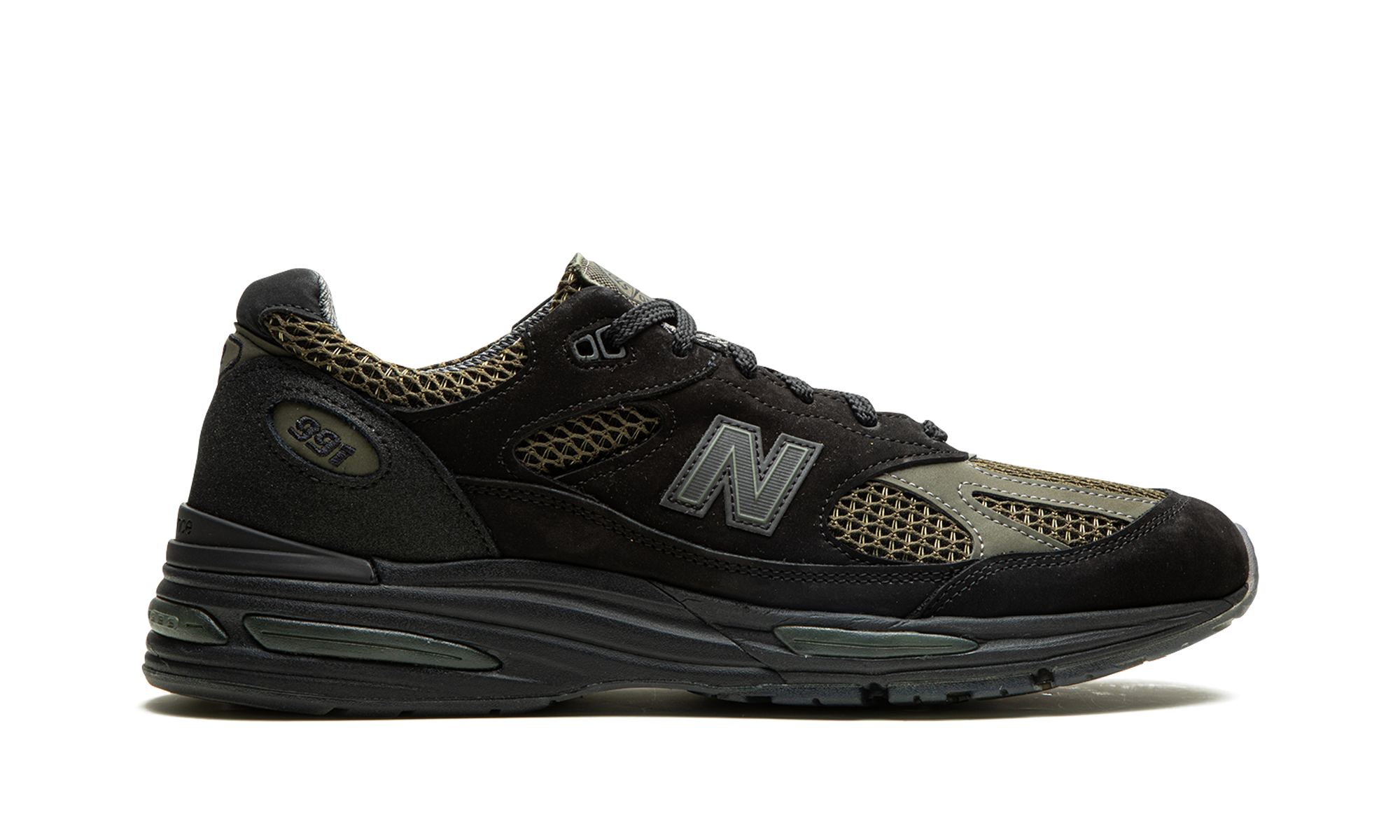 New Balance 991v2 x Stone Island Black - Made in UK 7