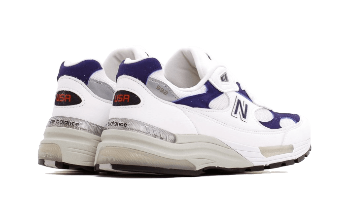 New Balance 992 White Navy 3