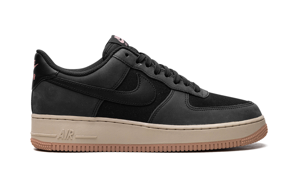 Nike Air Force 1 '07 LX Black Red Stardust 7
