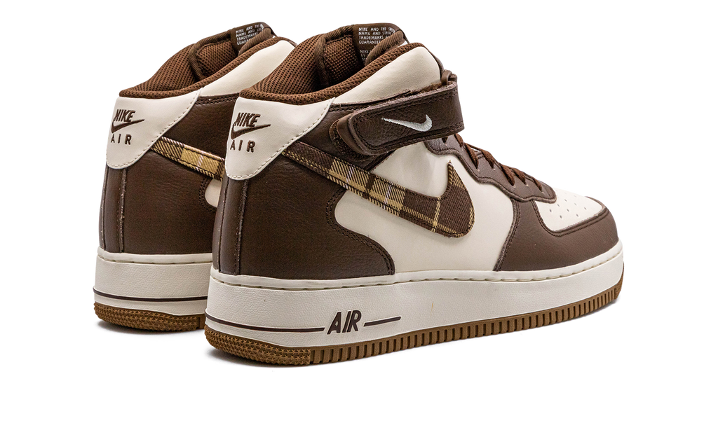 Nike Air Force 1 07 LX Mid Pale Ivory Plaid Pack 4
