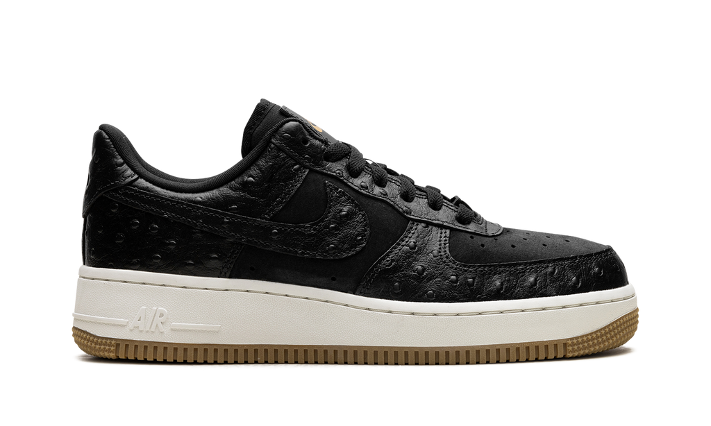 Nike Air Force 1 Low '07 Black Ostrich Gum (W) 7