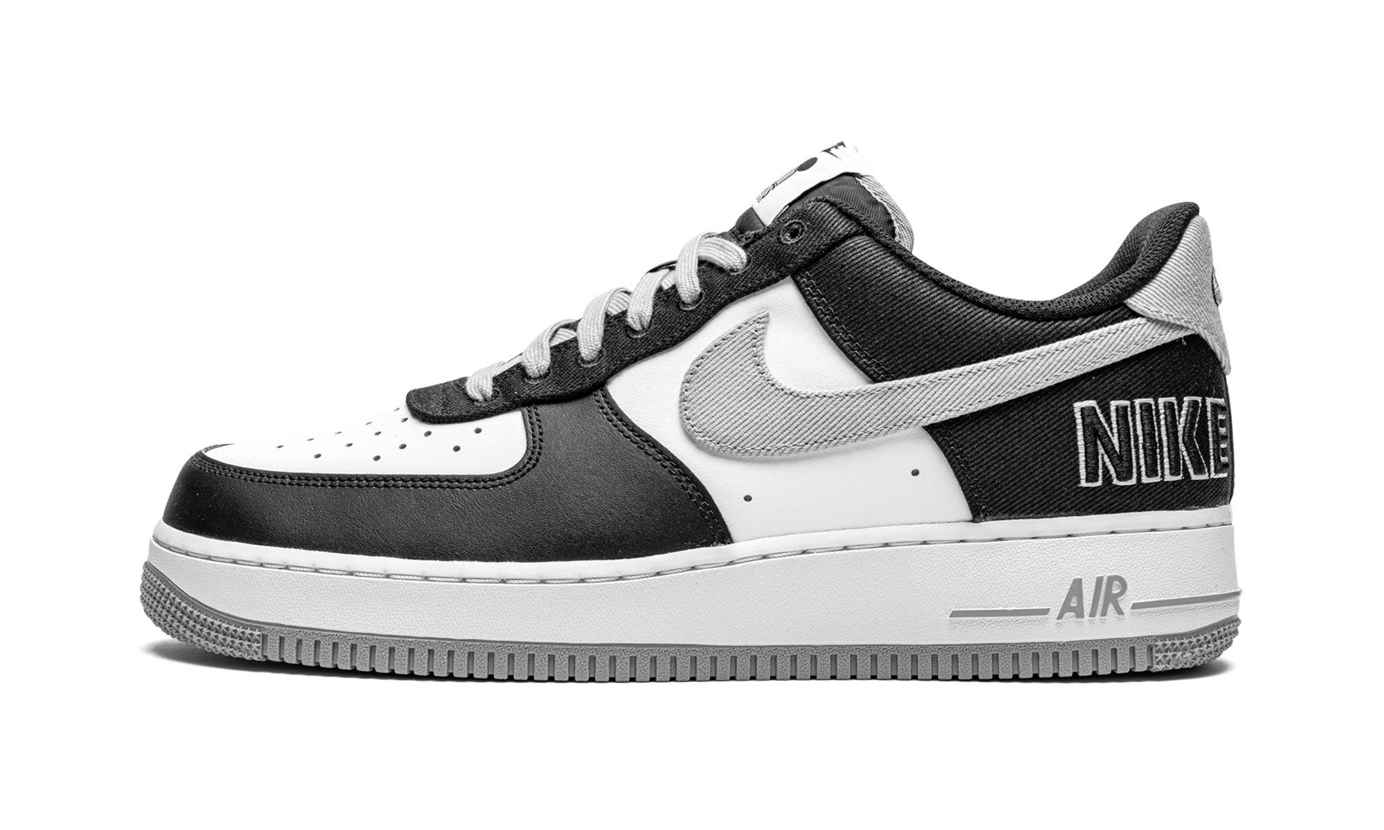 Nike Air Force 1 Low 07 EMB Raiders Black White 1