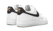 Nike Air Force 1 Low '07 Essential White Black Gold Mini Swoosh (W) 4