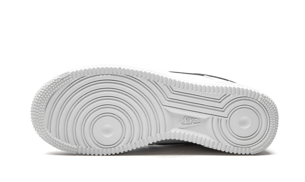 Nike Air Force 1 Low '07 Essential White Black Gold Mini Swoosh (W) 6
