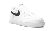 Nike Air Force 1 Low 07 White Black Pebbled Leather 8