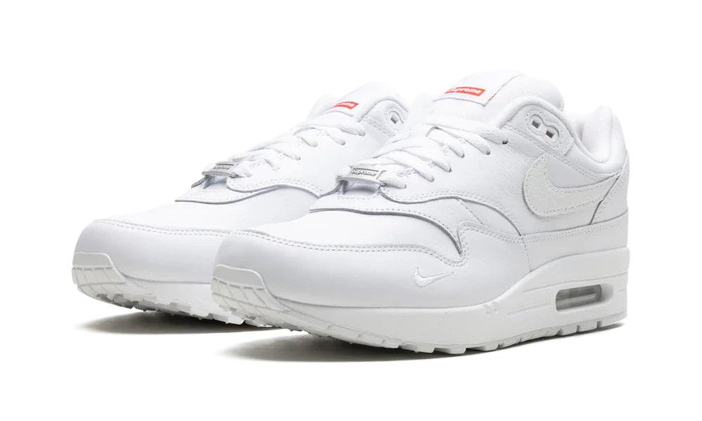Nike Air Max 1 '87 SP Supreme Triple White 2