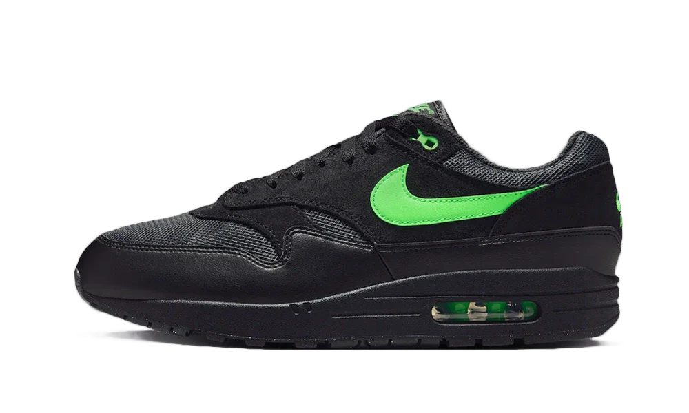 Nike Air Max 1 Essential Black Green Strike