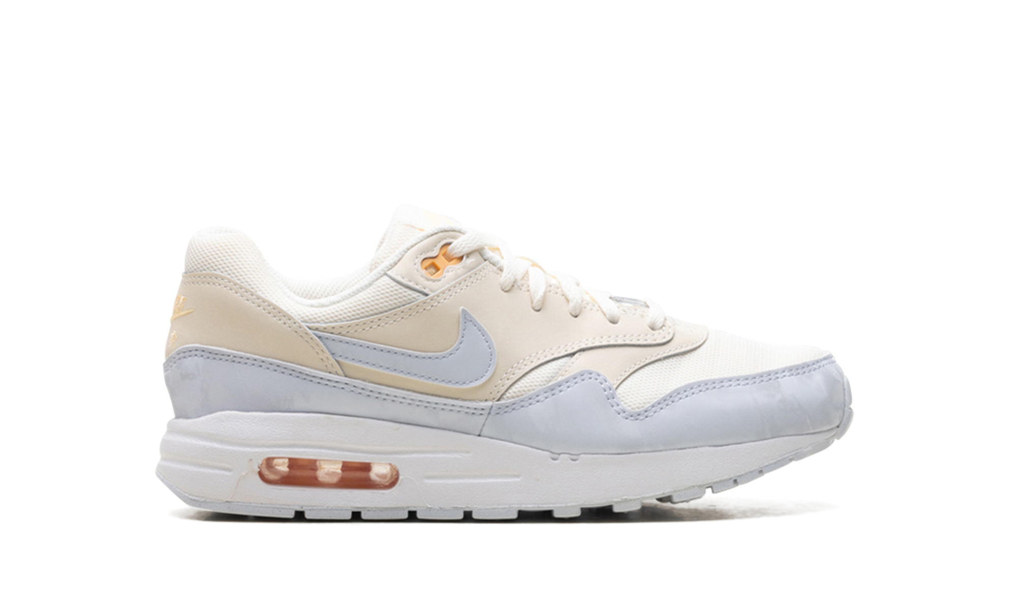 Nike Air Max 1 Pale Ivory Football Grey (GS) 7