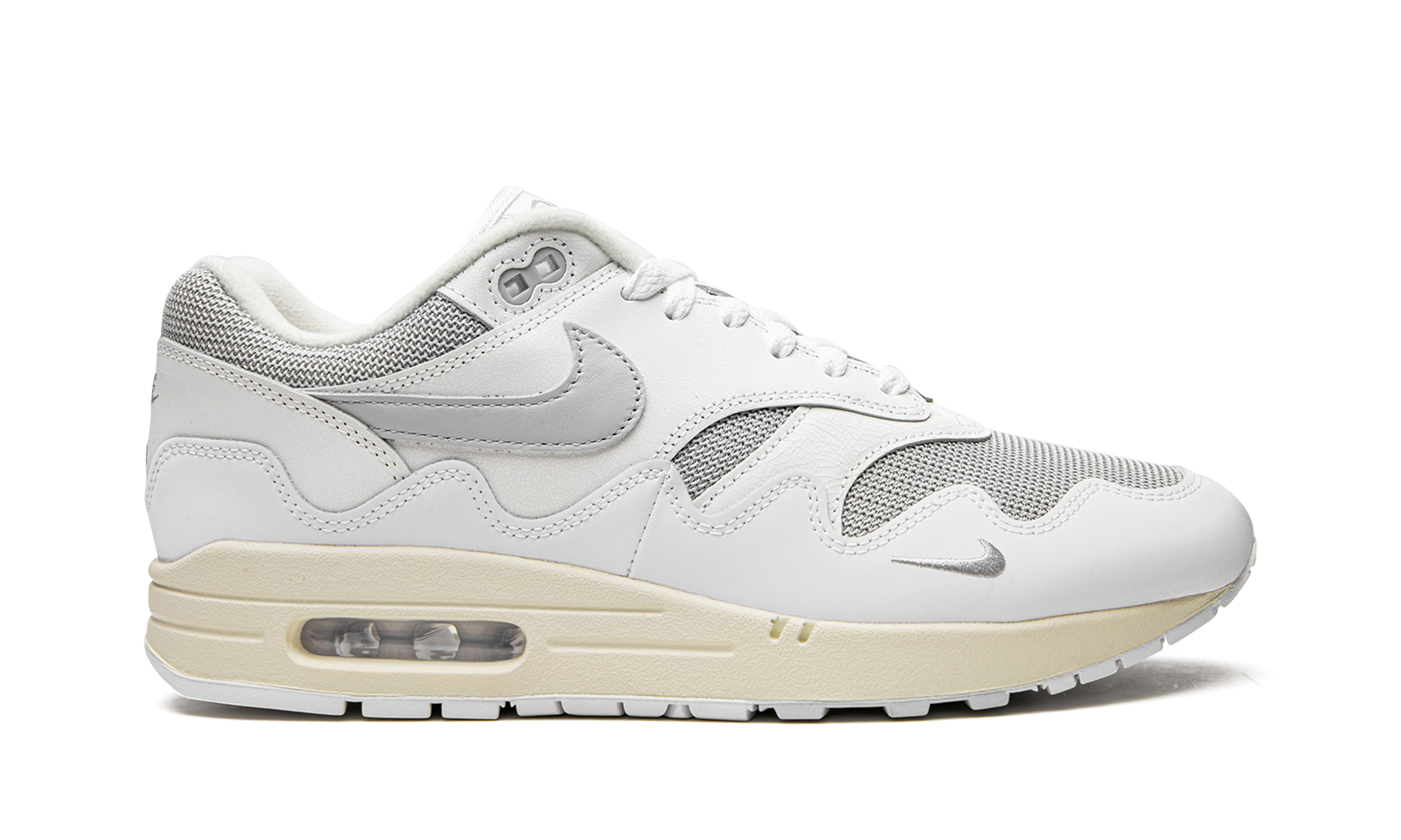 Nike Air Max 1 Patta Waves White Silver 6