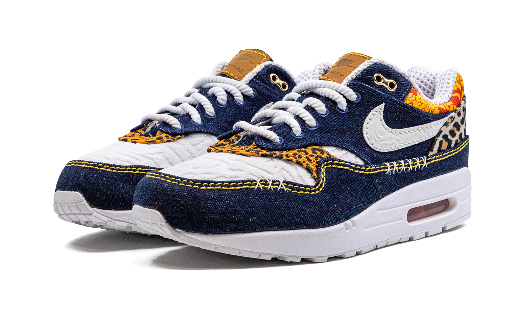 Nike Air Max 1 Premium Denim Leopard 3