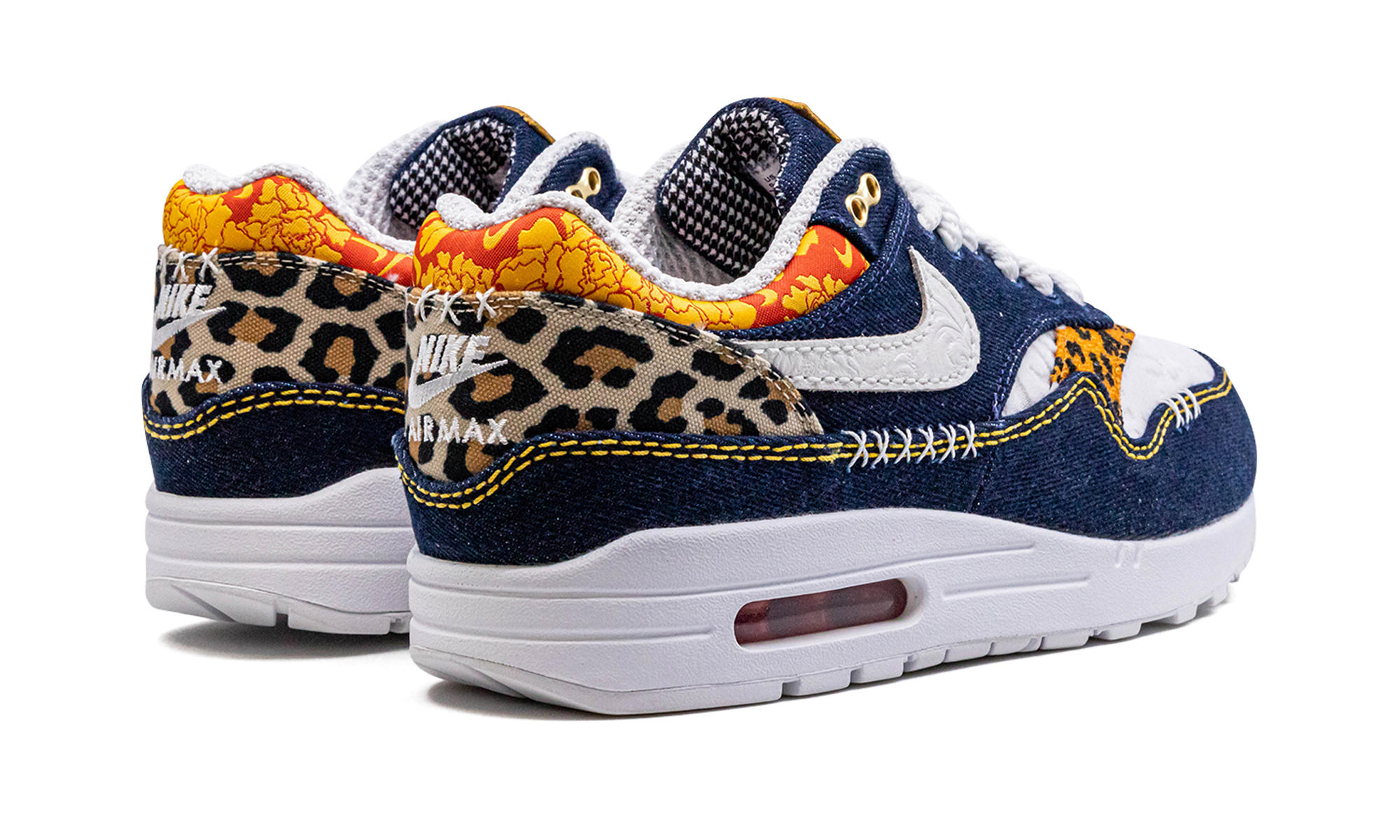 Nike Air Max 1 Premium Denim Leopard 4