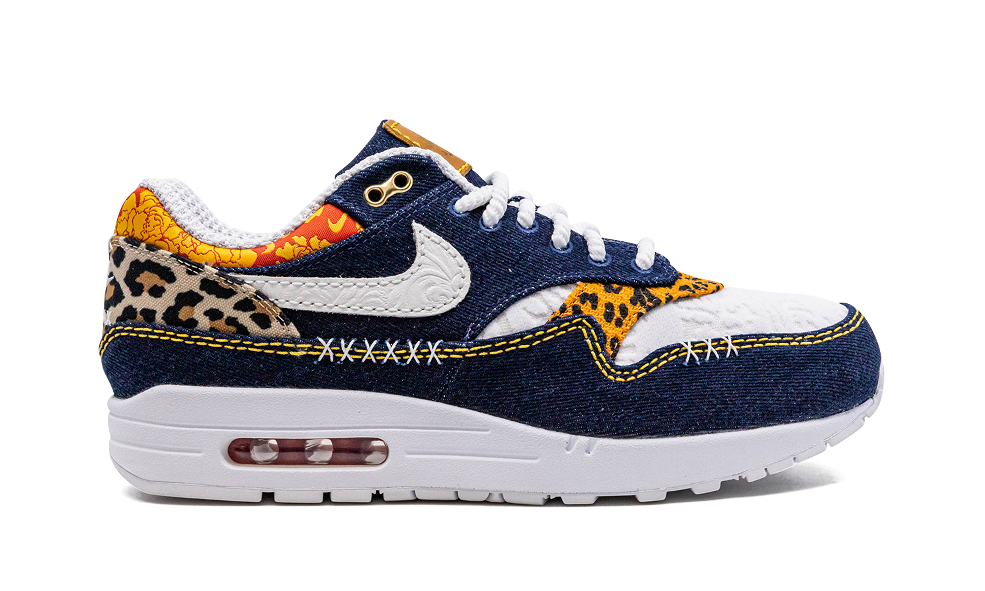 Nike Air Max 1 Premium Denim Leopard 7