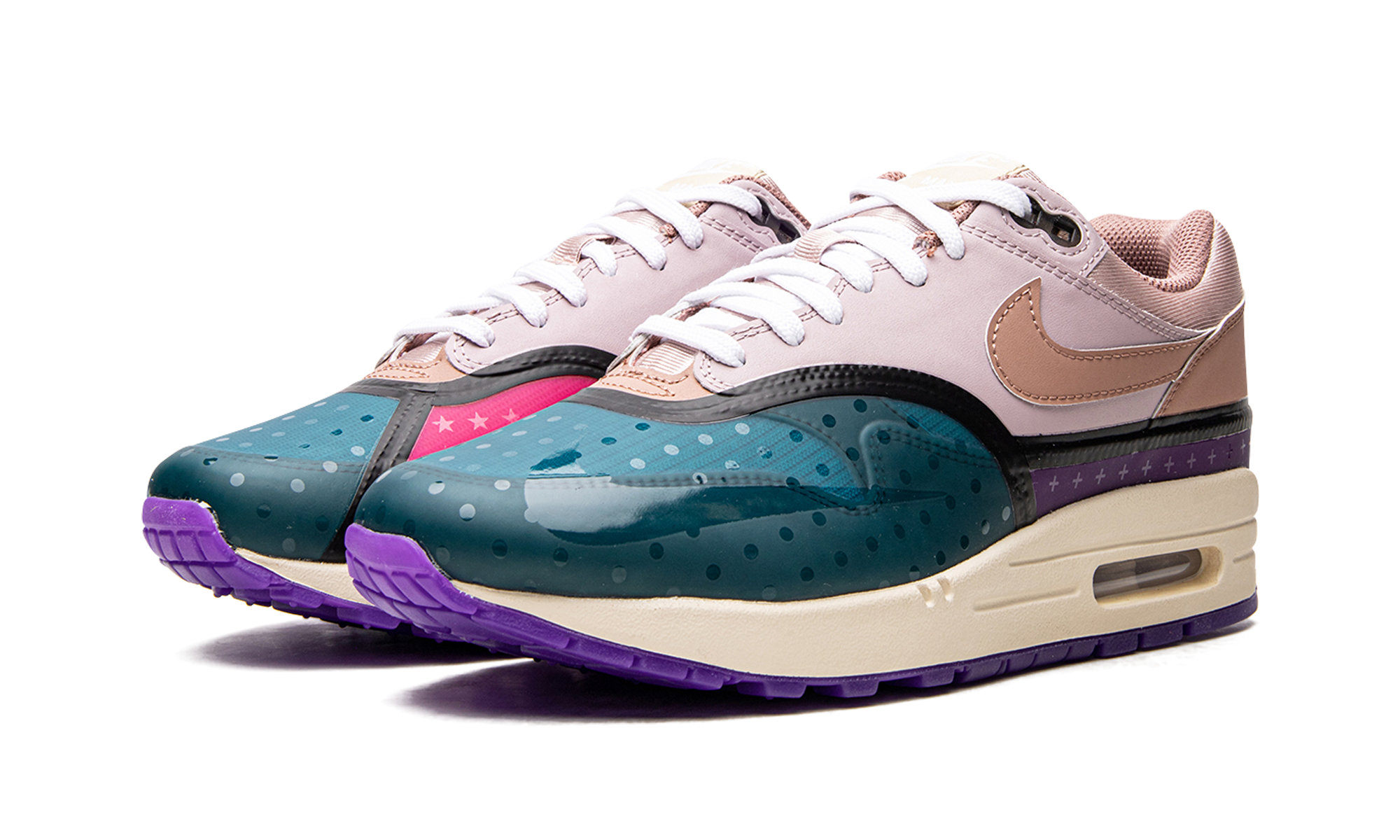 Nike Air Max 1 Premium Plum Fog Fossil Rose (W)