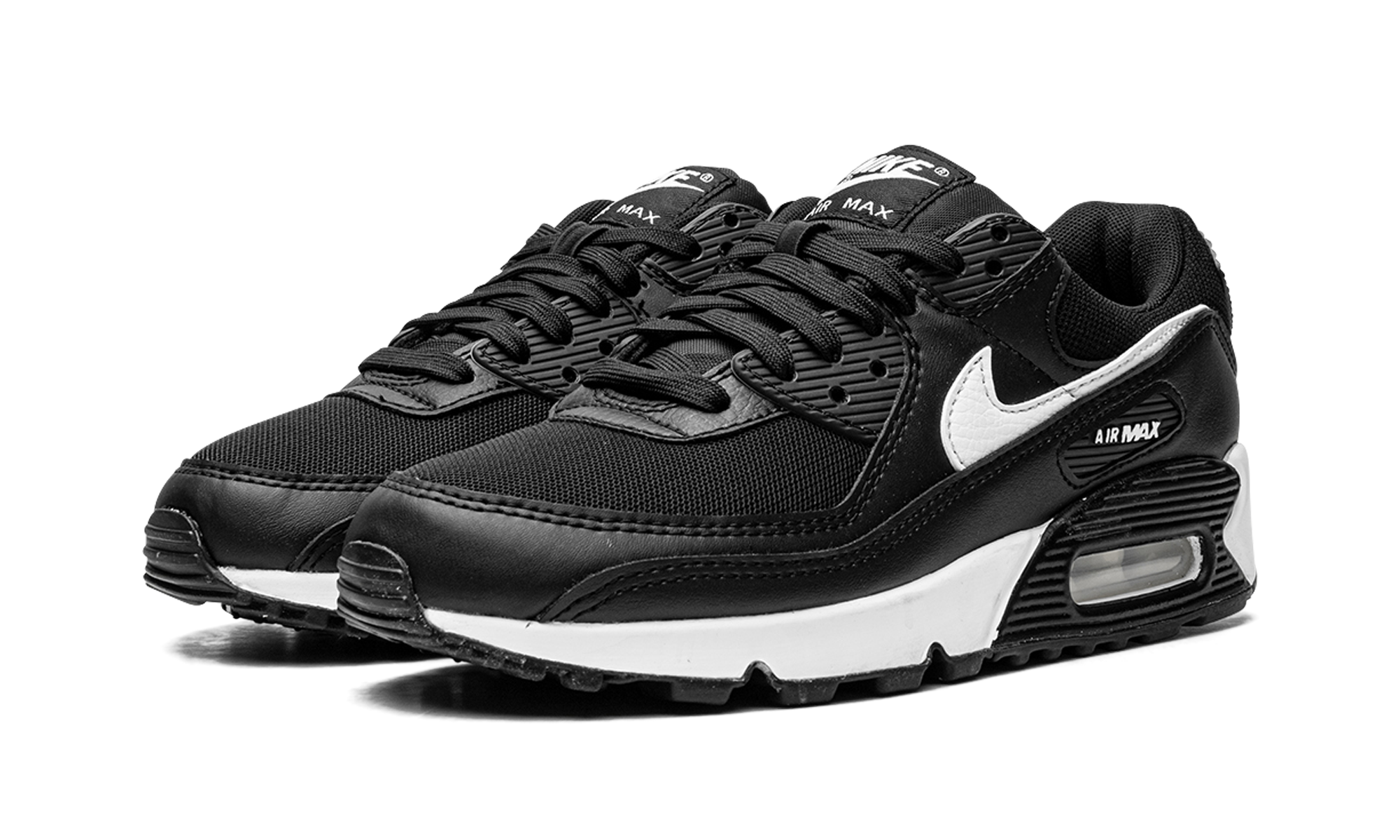 Nike Air Max 90 Black White (W) 3