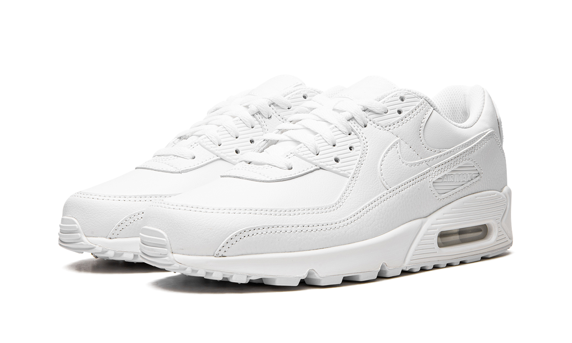 Nike Air Max 90 Leather White 3