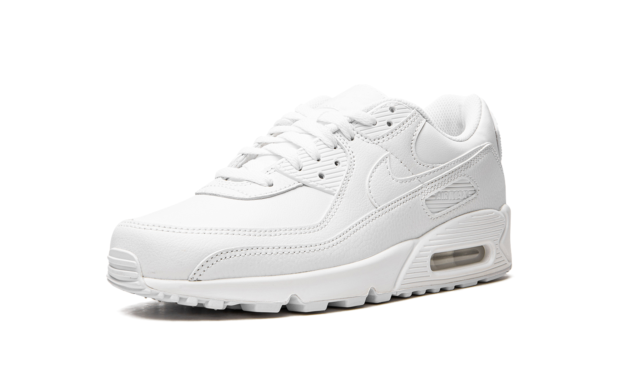 Nike Air Max 90 Leather White 5
