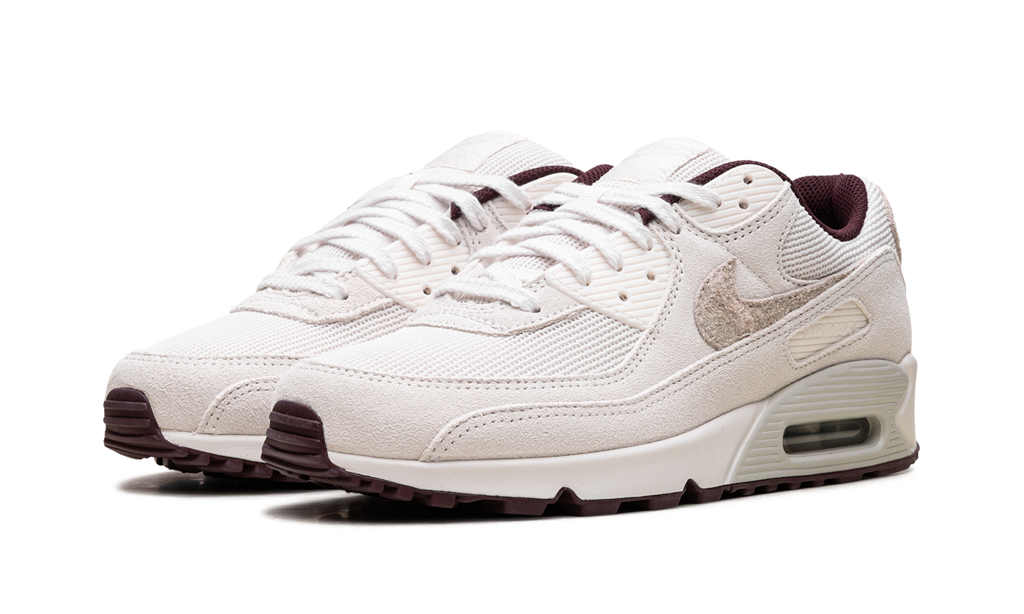 Nike Air Max 90 PRM Sail Burgundy Crush 3