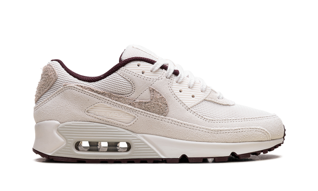 Nike Air Max 90 PRM Sail Burgundy Crush 7
