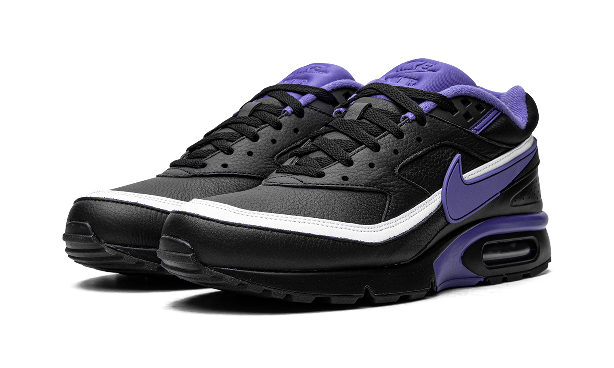 Nike Air Max BW OG Black Persian Violet Leather (2021) 2