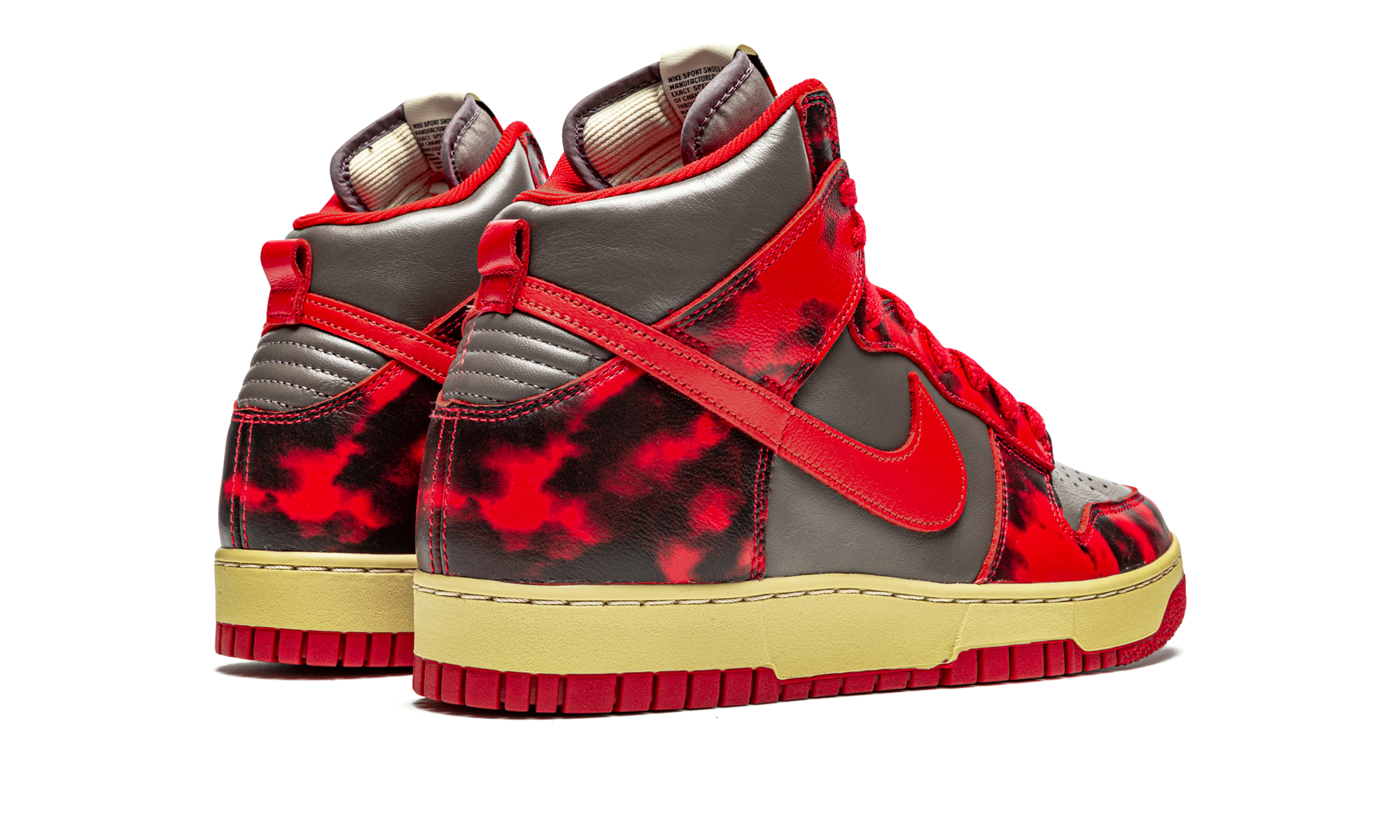 Nike Dunk High 1985 Acid Wash Red 3
