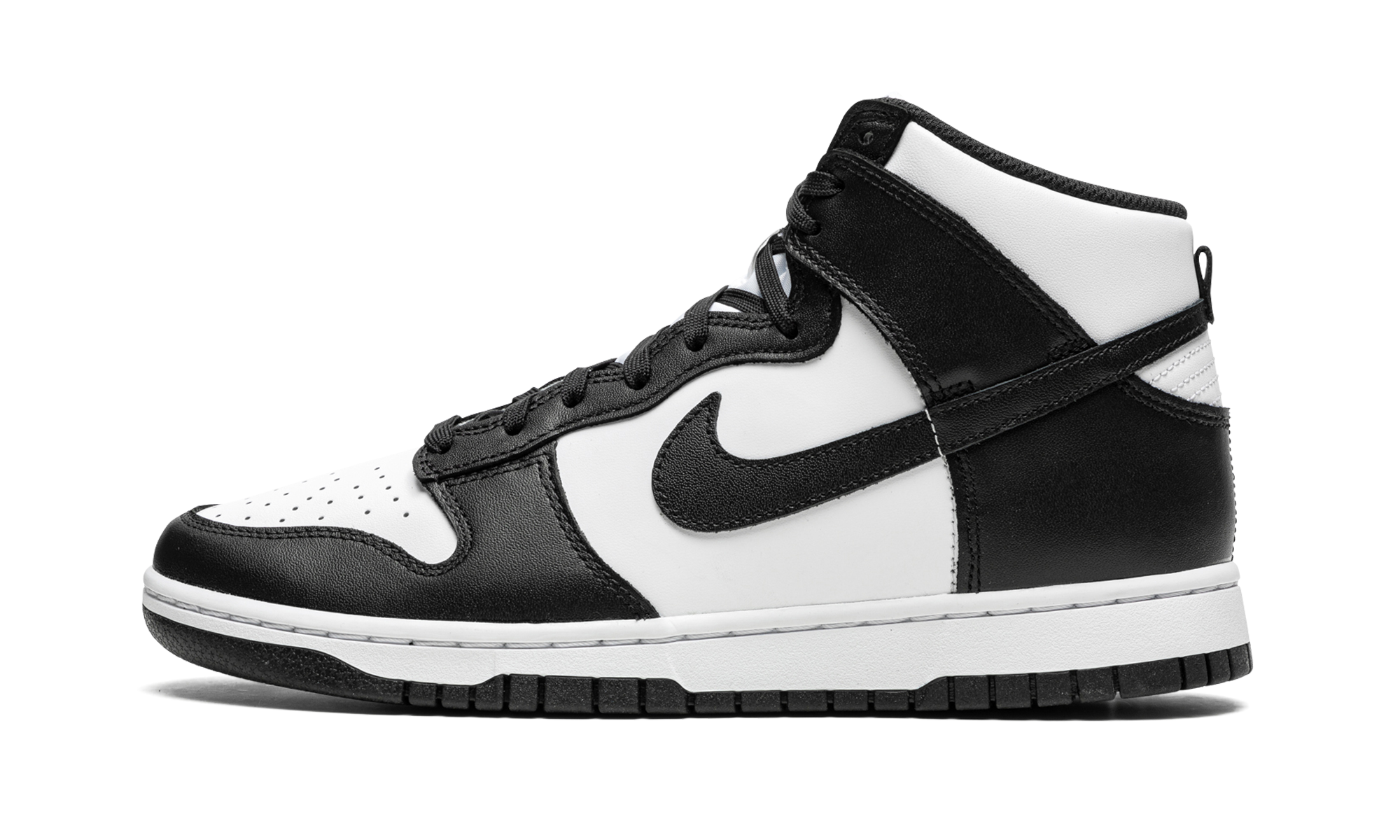 Nike Dunk High Black White (2021) 1