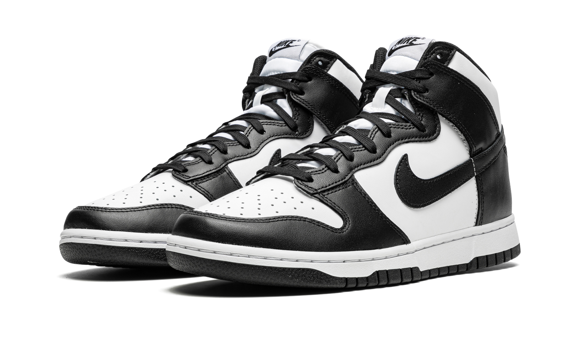 Nike Dunk High Black White (2021) 2
