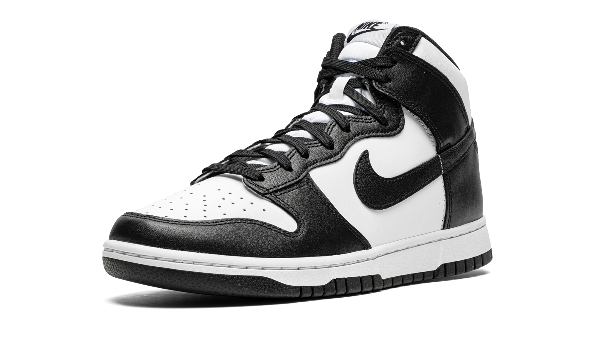 Nike Dunk High Black White (2021) 4