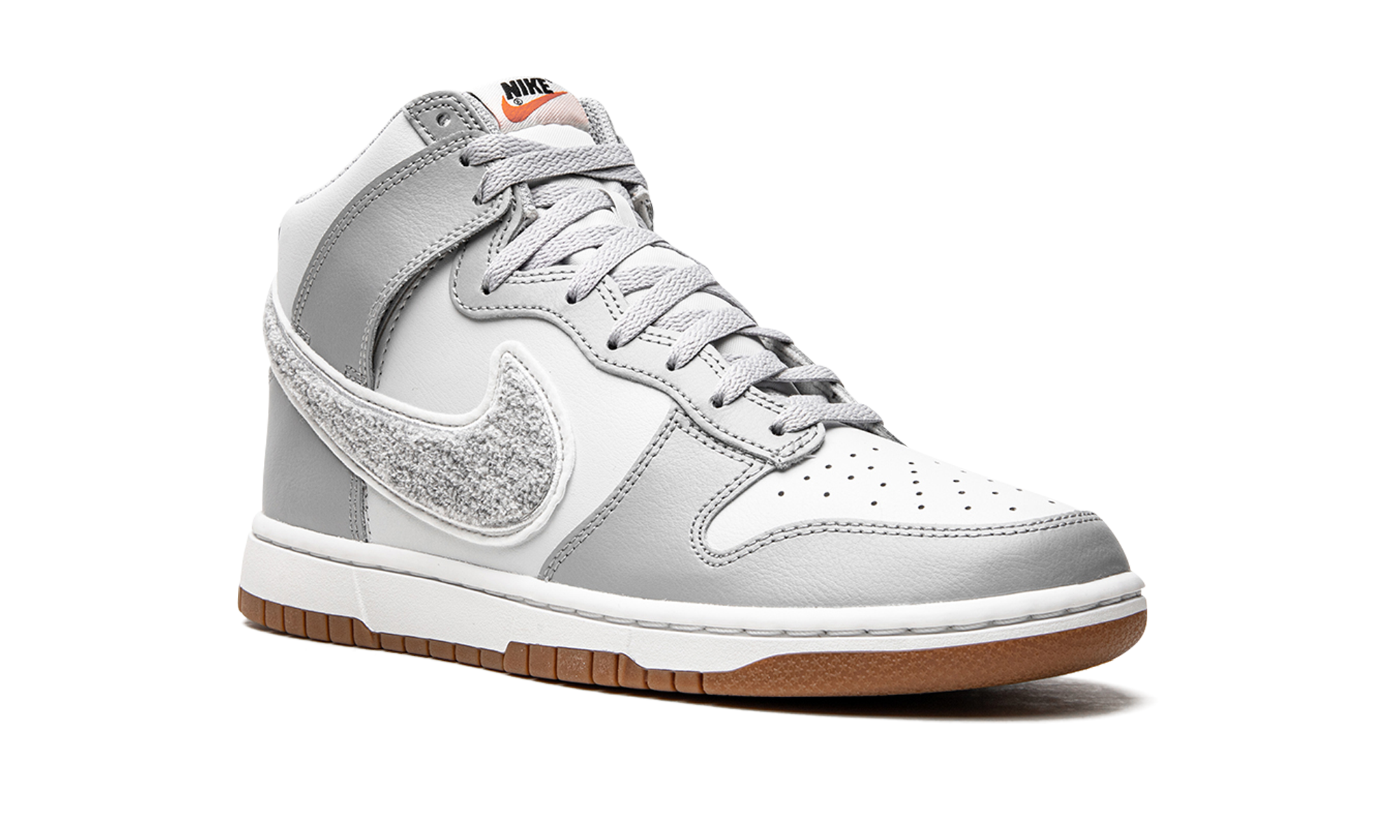 Nike Dunk High Chenille Swoosh Photon Dust 2