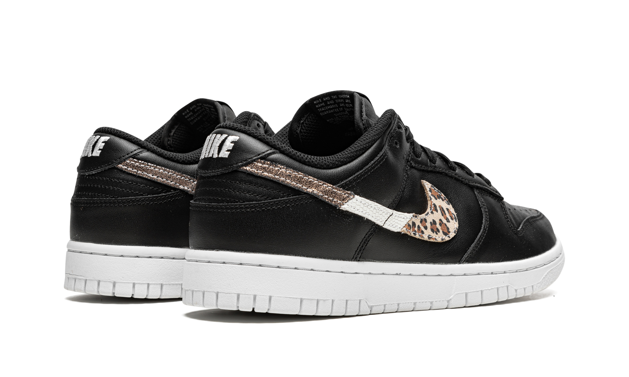 Nike Dunk Low Animal Print Black