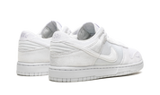 Nike Dunk Low Dover Street Market Triple White Velvet 4