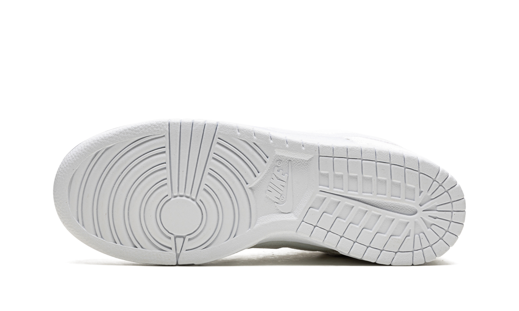 Nike Dunk Low Dover Street Market Triple White Velvet 6