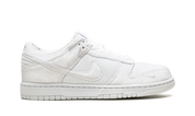 Nike Dunk Low Dover Street Market Triple White Velvet 7