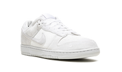 Nike Dunk Low Dover Street Market Triple White Velvet 8