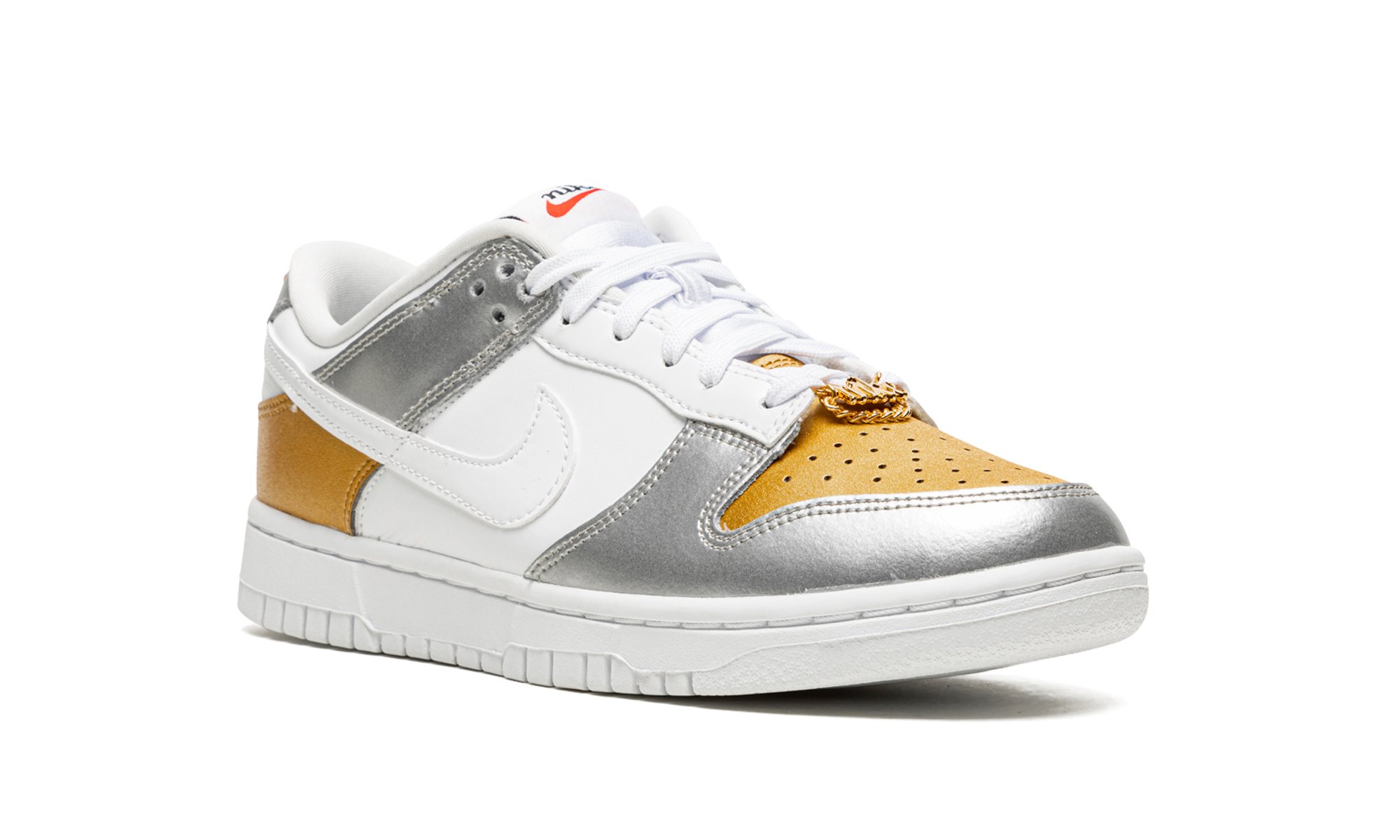 Nike Dunk Low Gold Silver 8