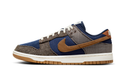 Nike Dunk Low Midnight Navy and Baroque Brown 1