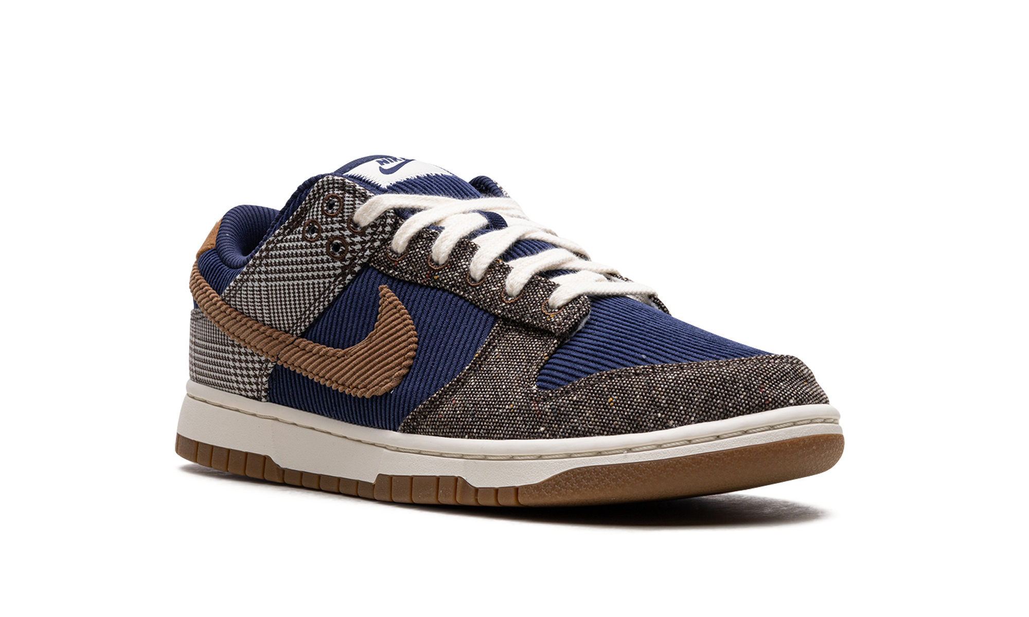 Nike Dunk Low Midnight Navy and Baroque Brown 2