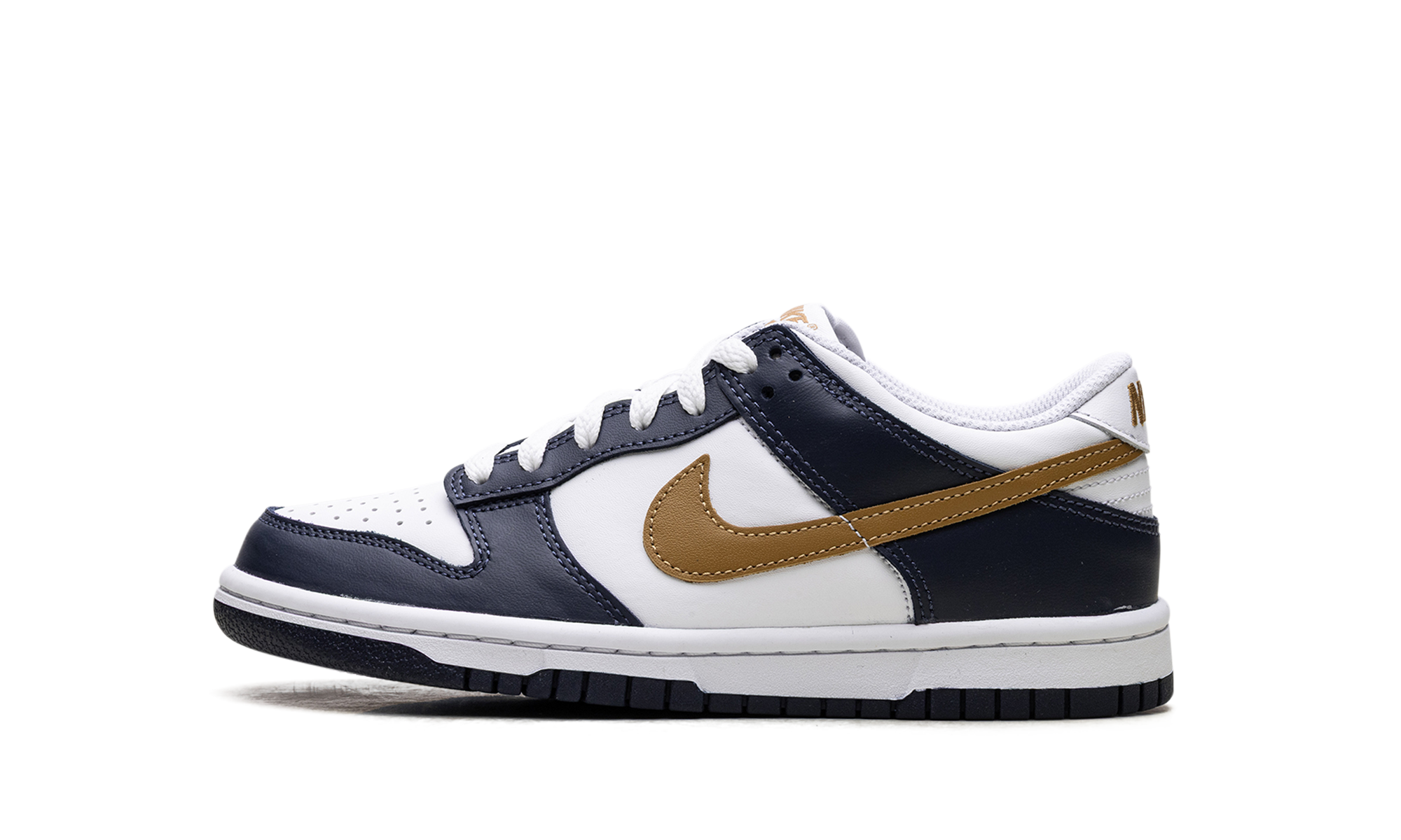 Nike Dunk Low Midnight Navy Wheat (GS) 1