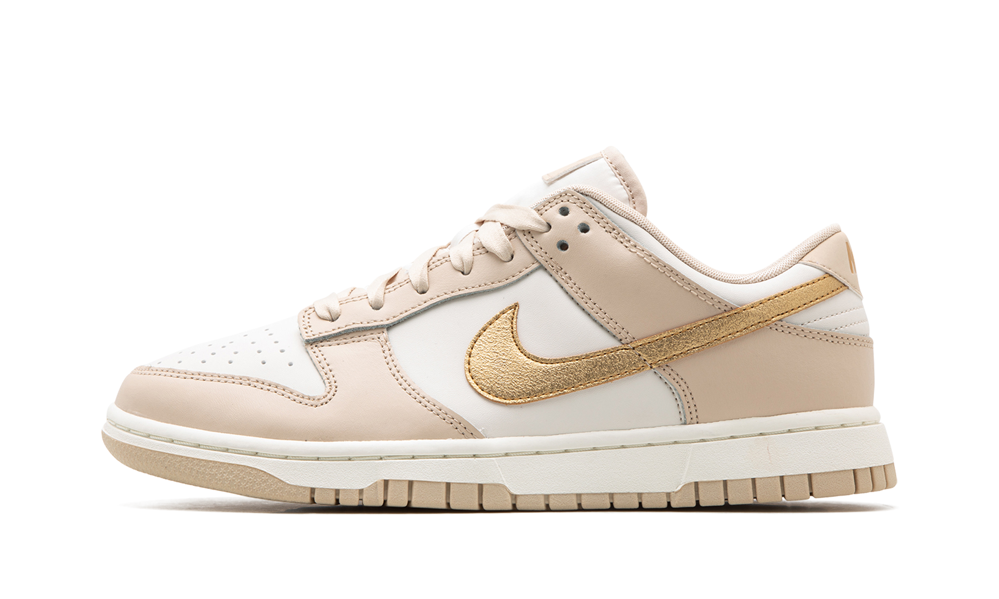 Nike Dunk Low Phantom Metallic Gold 9