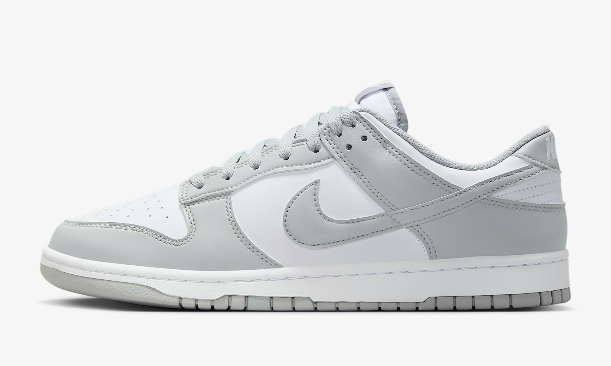 Nike Dunk Low Retro White Light Smoke Gray 7