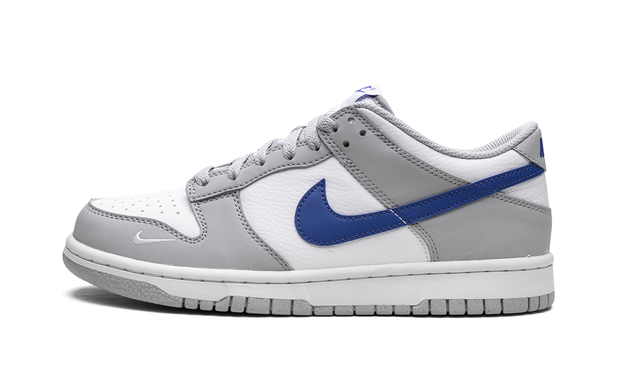 Nike Dunk Low White Grey Royal (GS) 1