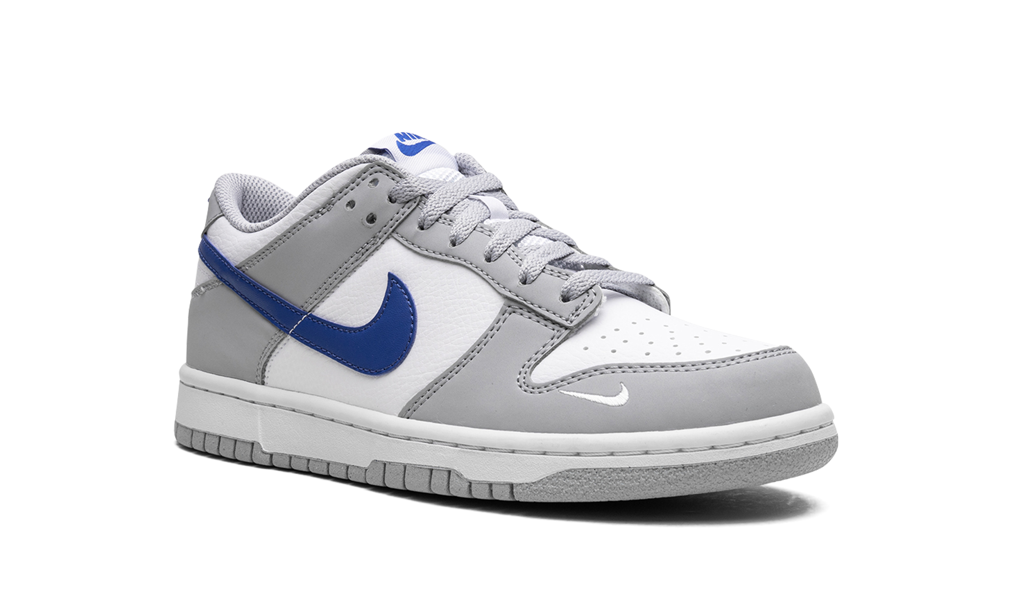 Nike Dunk Low White Grey Royal (GS) 2