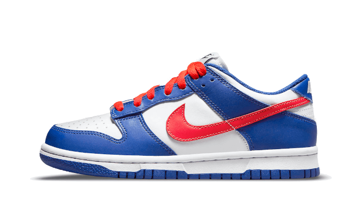 Nike Dunk Low White Royal Red 1