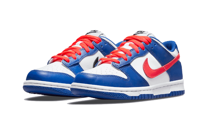 Nike Dunk Low White Royal Red 2