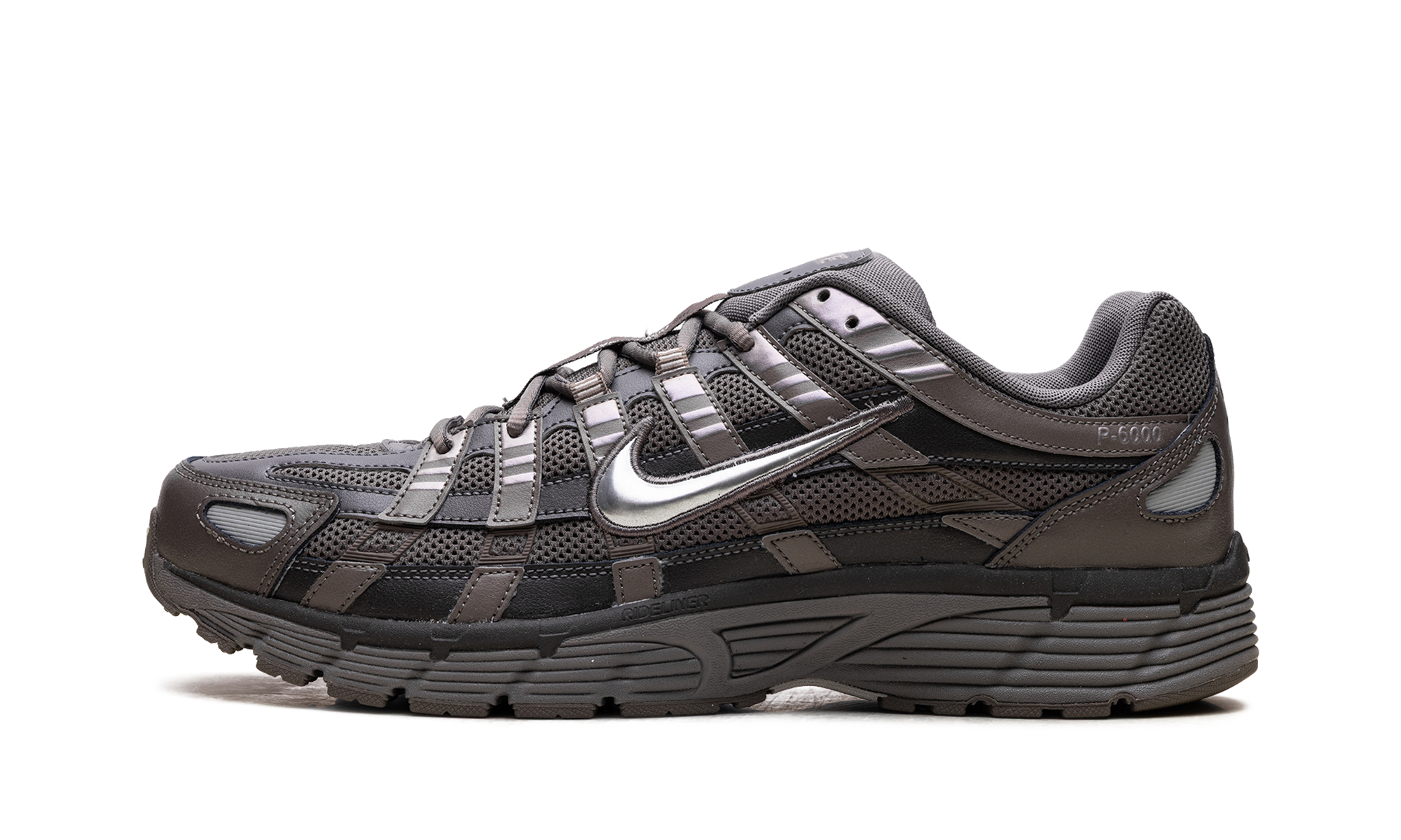 Nike P-6000 Cave Stone Medium Ash Flat Pewter Metallic Silver 1