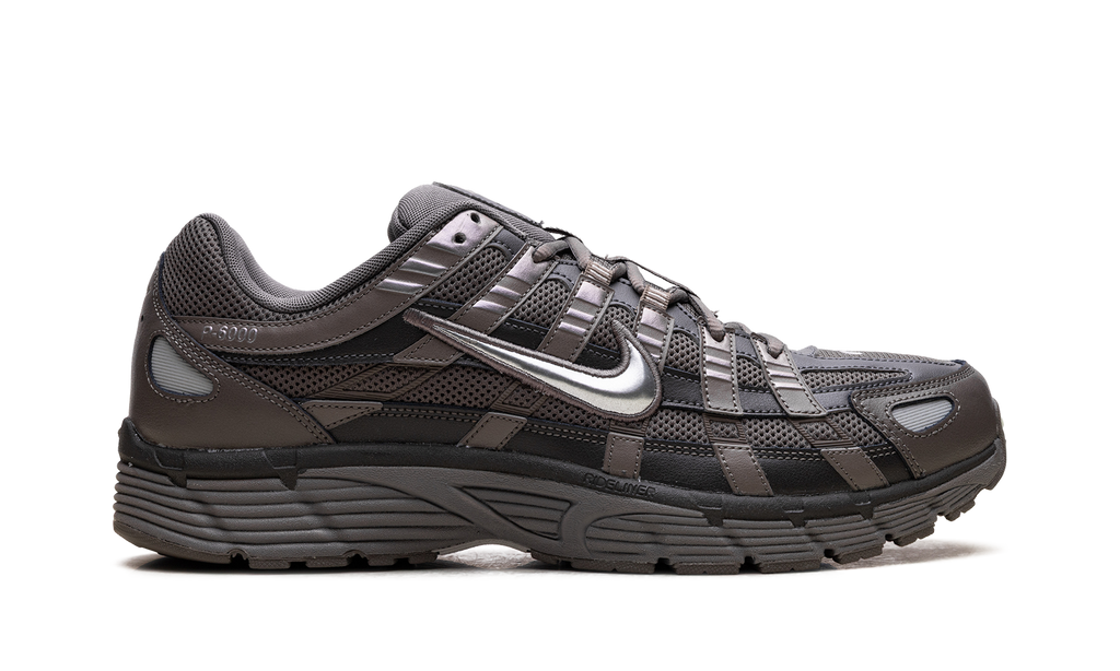 Nike P-6000 Cave Stone Medium Ash Flat Pewter Metallic Silver 7