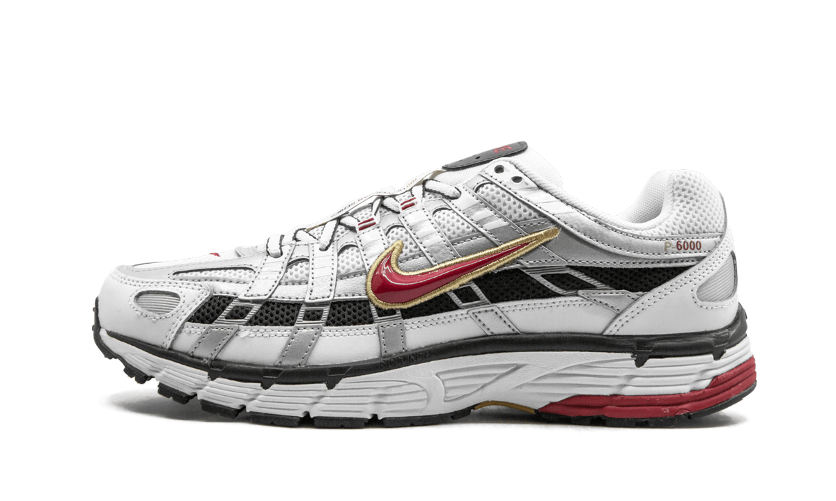 Nike P-6000 White Gold Red (W) 1