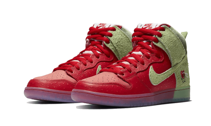 Nike Sb Dunk High Pro QS Strawberry Cough 5