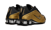 Nike Shox R4 Black Metallic Gold (W) 4