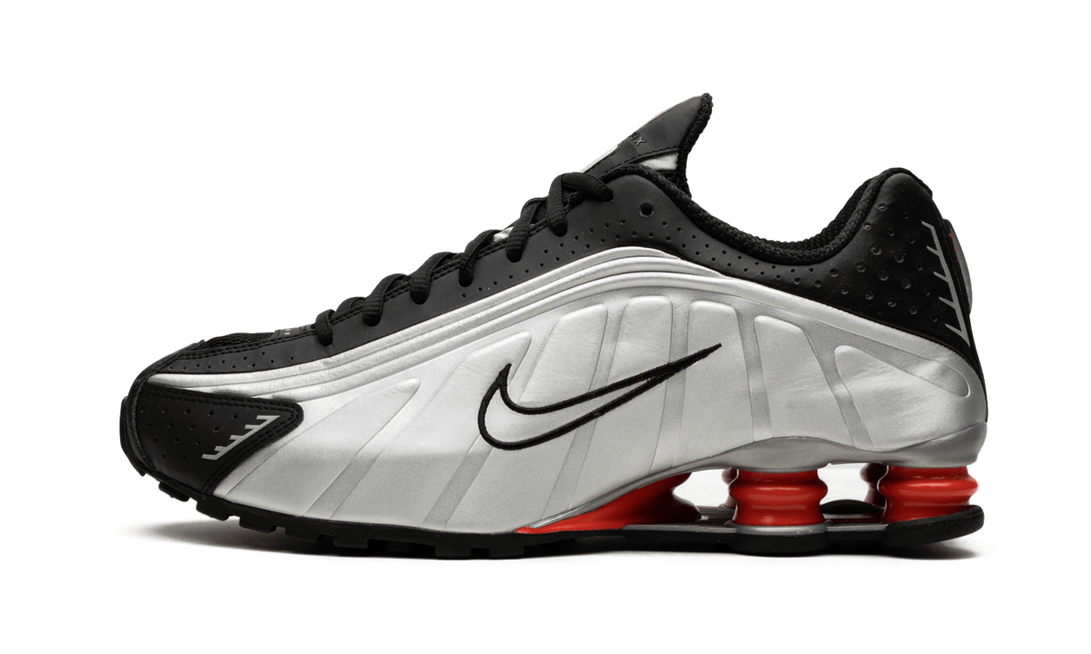 Nike Shox R4 Black Metallic Silver (2018/2024) 1